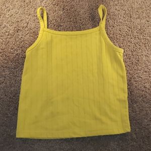 Yellow Tank Top